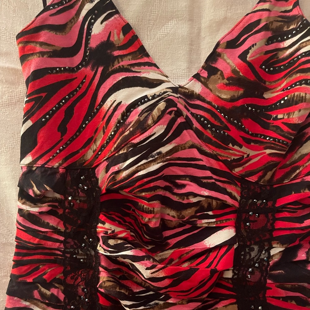 Sexy mini dress with open back